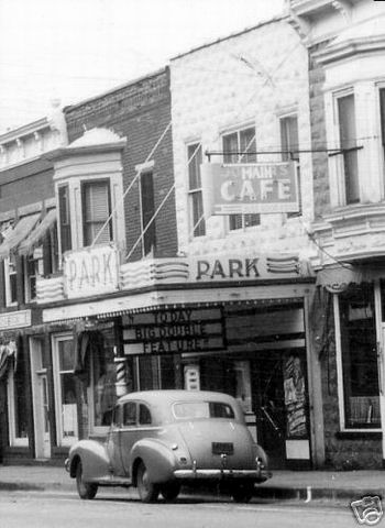 Park Theatre - Old Post Card View (newer photo)